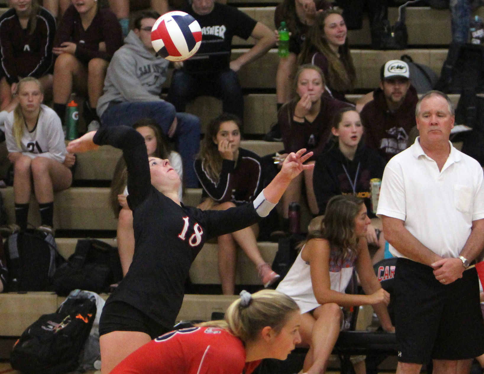 Menomonie at Chi-Hi volleyball 9-6-18